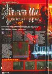 Scan of the review of Shadow Man published in the magazine Consoles + 092, page 1