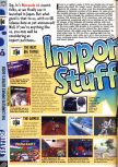 Scan de l'article Import-ant Stuff paru dans le magazine Computer and Video Games 176, page 1