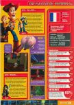 Scan of the review of Toy Story 2 published in the magazine Consoles + 097, page 2