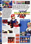 Scan of the preview of Mario Kart 64 published in the magazine Computer and Video Games 181, page 1