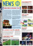 Scan of the preview of Mischief Makers published in the magazine Computer and Video Games 182, page 1