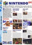 Scan of the preview of Blast Corps published in the magazine Computer and Video Games 184, page 1