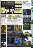 Scan of the review of Turok: Dinosaur Hunter published in the magazine Computer and Video Games 184, page 2