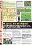 Scan of the preview of International Superstar Soccer 64 published in the magazine Computer and Video Games 185, page 3