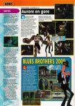 Scan of the preview of Blues Brothers 2000 published in the magazine Consoles + 098, page 2