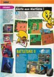 Scan of the preview of  published in the magazine Consoles + 098, page 1