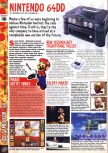 Scan of the article Nintendo 64DD published in the magazine Computer and Video Games 195, page 1