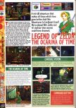 Scan de la preview de The Legend Of Zelda: Ocarina Of Time paru dans le magazine Computer and Video Games 195, page 24