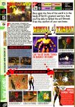 Scan of the preview of Mortal Kombat 4 published in the magazine Computer and Video Games 200, page 3