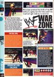 Scan of the review of WWF War Zone published in the magazine Computer and Video Games 202, page 1