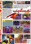 Scan of the preview of WipeOut 64 published in the magazine Computer and Video Games 203, page 3