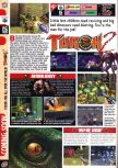 Scan of the preview of Turok 2: Seeds Of Evil published in the magazine Computer and Video Games 204, page 4