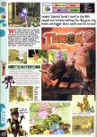 Scan of the review of Turok 2: Seeds Of Evil published in the magazine Computer and Video Games 205, page 1