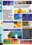 Scan of the review of Glover published in the magazine Computer and Video Games 205, page 1