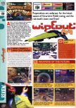 Scan of the review of WipeOut 64 published in the magazine Computer and Video Games 207, page 1