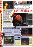 Scan of the preview of Castlevania published in the magazine Computer and Video Games 208, page 1