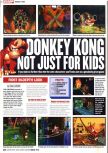 Scan of the preview of Donkey Kong 64 published in the magazine Computer and Video Games 213, page 1