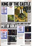 Scan of the preview of Starcraft 64 published in the magazine Computer and Video Games 215, page 1