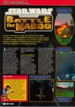 Scan of the review of Star Wars: Episode I: Battle for Naboo published in the magazine Consoles + 111, page 1