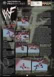 Scan of the review of WWF Attitude published in the magazine GamePro 133, page 1