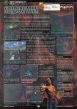 Scan of the review of Shadow Man published in the magazine GamePro 133, page 1