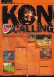 Scan of the preview of Donkey Kong 64 published in the magazine GamePro 135, page 1