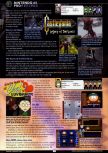 Scan of the review of Castlevania: Legacy of Darkness published in the magazine GamePro 137, page 1
