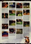 Scan of the walkthrough of Donkey Kong 64 published in the magazine GamePro 138, page 5