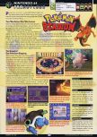 Scan of the review of Pokemon Stadium published in the magazine GamePro 140, page 1