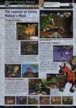 Scan of the preview of The Legend Of Zelda: Majora's Mask published in the magazine GamePro 142, page 3