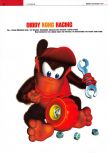 Scan of the preview of Diddy Kong Racing published in the magazine Edge 51, page 1