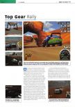 Scan of the review of Top Gear Rally published in the magazine Edge 52, page 1