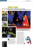 Scan of the preview of Yoshi's Story published in the magazine Edge 54, page 13