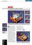 Scan of the preview of Wetrix published in the magazine Edge 54, page 12