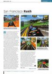 Scan of the review of San Francisco Rush published in the magazine Edge 54, page 1