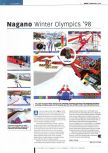 Scan du test de Nagano Winter Olympics 98 paru dans le magazine Edge 55, page 1