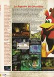 Scan of the review of Banjo-Kazooie published in the magazine X64 10, page 3