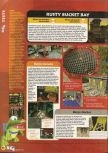 Scan of the review of Banjo-Kazooie published in the magazine X64 10, page 11