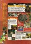 Scan du test de Banjo-Kazooie paru dans le magazine X64 10, page 11