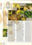 Scan of the review of Banjo-Kazooie published in the magazine X64 10, page 13