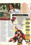 Scan of the review of Banjo-Kazooie published in the magazine X64 10, page 14