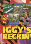 Scan of the review of Iggy's Reckin' Balls published in the magazine X64 10, page 1