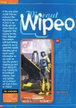 Scan of the preview of WipeOut 64 published in the magazine Total 64 19, page 1