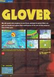 Scan of the preview of Glover published in the magazine Total 64 19, page 3