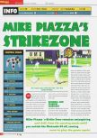 Scan of the review of Mike Piazza's Strike Zone published in the magazine Total 64 19, page 1