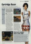 Scan of the preview of Ridge Racer 64 published in the magazine Incite Video Gaming 3, page 2