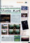 Scan of the preview of Mario Kart 64 published in the magazine CD Consoles 13, page 9