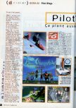 Scan of the preview of Pilotwings 64 published in the magazine CD Consoles 13, page 10