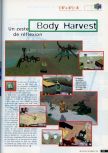 Scan of the preview of Body Harvest published in the magazine CD Consoles 13, page 1