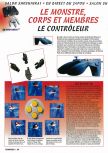 Scan de l'article Le monstre, corps et membres : le contrôleur paru dans le magazine Consoles + 050, page 1